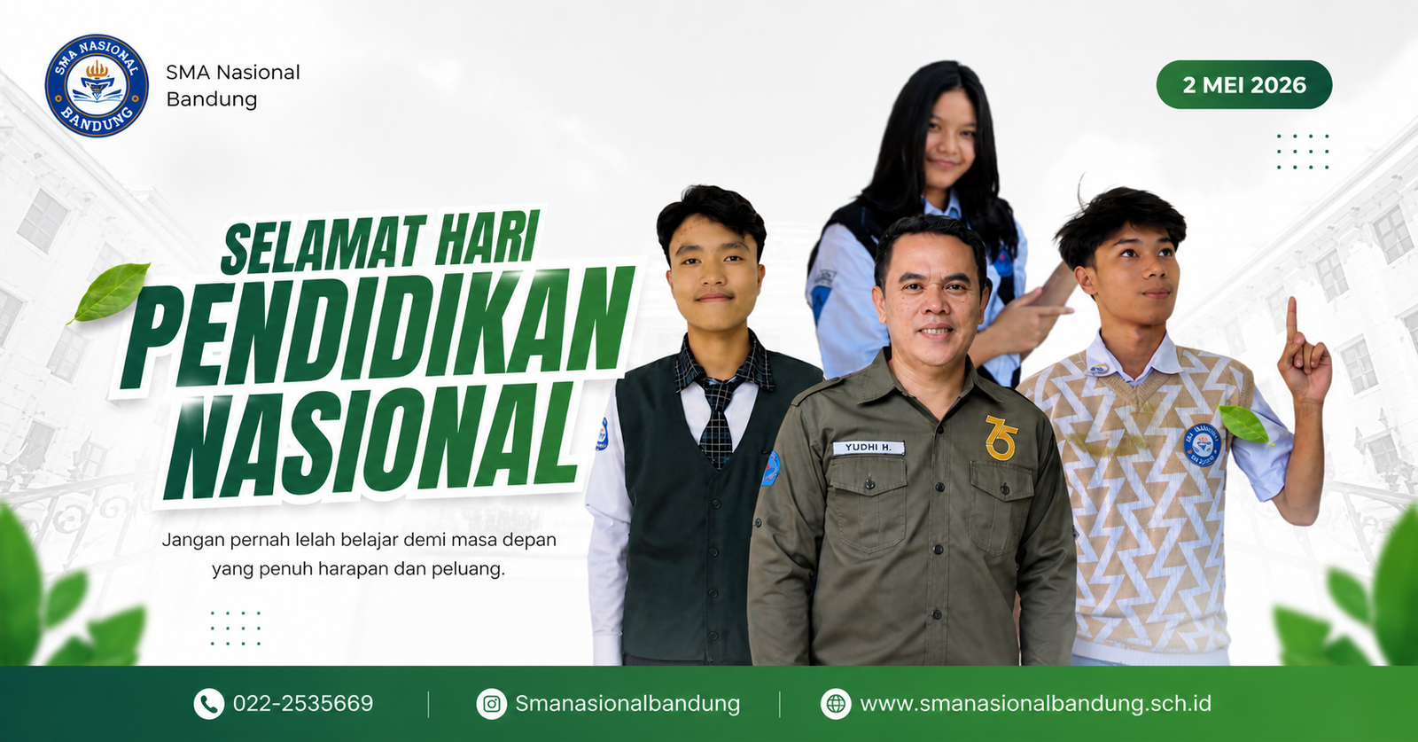 SMA Nasional Bandung Peringati Hari Pendidikan Nasional 2026